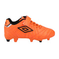 Orange - Side - Umbro - Kinder Fußball-Stiefel "Speciali Liga", Fest