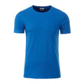 Kobaltblau - Front - James and Nicholson Herren Basic T-Shirt