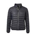 Graphit-Silber - Front - James and Nicholson Damen Daunenjacke, leicht