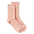 Nebelhafte Rose - Front - Girlfriend Collective - "Please Recycle" Socken für Damen