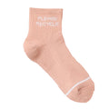 Nebelhafte Rose - Back - Girlfriend Collective - "Please Recycle" Knöchelsocken für Damen