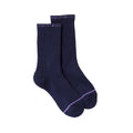 Marineblau - Front - Girlfriend Collective - "Mindfulness" Socken für Damen