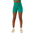 Saguaro Grün - Front - Girlfriend Collective - Laufshorts für Damen