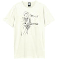 Altweiß - Front - Amplified - "Sketch Mug" T-Shirt für Herren-Damen Unisex