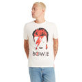 Altweiß - Side - Amplified - "Aladdin Sane" T-Shirt für Herren-Damen Unisex