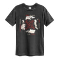 Holzkohle - Front - Amplified - "Blood Sugar Sex Magik" T-Shirt für Herren-Damen Unisex