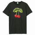 Holzkohle - Front - Amplified - "Cherry" T-Shirt für Herren-Damen Unisex