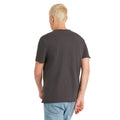 Holzkohle - Back - Amplified - T-Shirt Logo für Herren-Damen Unisex