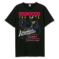 Schwarz - Front - Amplified - "Amerikkka's Most Wanted" T-Shirt für Herren-Damen Unisex