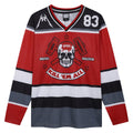 Schwarz-Rot-Weiß - Front - Amplified - Trikot für Herren - Hockey