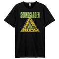 Schwarz - Front - Amplified - "Badmotorfinger" T-Shirt Neon für Herren-Damen Unisex