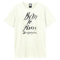 Weiß - Front - Amplified - "Born To Run" T-Shirt für Herren-Damen Unisex