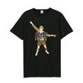 Schwarz-Gold - Front - Amplified - "Angus" T-Shirt für Herren-Damen Unisex - 50-jähriges Jubiläum