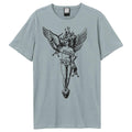 seltsames Blau - Front - Amplified - "Angel" T-Shirt für Herren-Damen Unisex