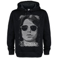 Schwarz - Front - Amplified - "Mr Mojo Rising" Kapuzenpullover für Herren-Damen Unisex