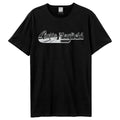 Schwarz - Front - Amplified - T-Shirt Logo für Herren-Damen Unisex