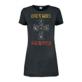 Holzkohle - Front - Amplified - "Appetite For Destruction" T-Shirt-Kleid für Damen