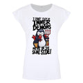 Weiß - Front - Psycho Penguin Damen T-Shirt Inner Demons