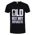 Schwarz - Front - Grindstore Herren Old But Not Obsolete T-Shirt