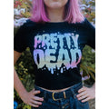 Schwarz - Back - Grindstore - "Pretty Dead" Kurzes Top für Damen