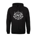 Schwarz - Front - Grindstore - "Skull Spade" Kapuzenpullover für Herren