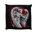 Schwarz-Rot - Front - Spiral Angel Despair Zierkissen