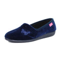 Marineblau - Pack Shot - Lunar - Damen Hausschuhe, Schmetterling