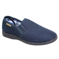 Marineblau - Front - Goodyear - Herren Hausschuhe "Mallory"