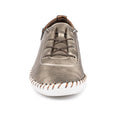 Gold - Pack Shot - Lunar - Damen Leinenschuhe "St Ives", Leder