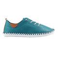 Petrol - Lifestyle - Lunar - Damen Leinenschuhe "St Ives", Leder