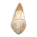 Roségold - Close up - Lunar - Damen Pumps "Argo", Netzmaterial