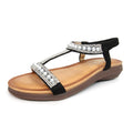 Schwarz - Close up - Lunar - Damen Sandalen "Tancy", Perlgrau