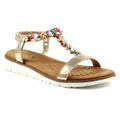 Gold - Front - Lunar - Damen Sandalen "Tempo"