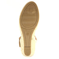 Beige - Side - Lunar - Damen Schuhe mit Keilabsatz "Craster"