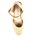 Beige - Pack Shot - Lunar - Damen Schuhe mit Keilabsatz "Craster"