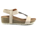 Beige - Pack Shot - Lunar - Damen Sandalen "Barwell"