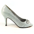 Silber - Pack Shot - Lunar - Damen Pumps "Lyla"