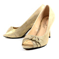 Gold - Close up - Lunar - Damen Pumps "Lyla"