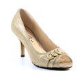 Gold - Front - Lunar - Damen Pumps "Lyla"