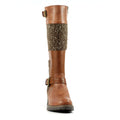 Braun - Close up - Lunar - Damen Lange Stiefel "Wargate"