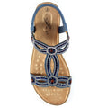 Blau - Pack Shot - Lunar - Damen Sandalen "Arraso"