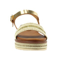 Gold - Pack Shot - Lunar - Damen Sandalen "Frazer"