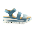 Blau - Side - Lunar - Damen Sandalen "Hardy"