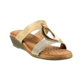 Beige - Front - Lunar - Damen Sandalen "Porto"