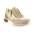 Beige - Front - Lunar - Damen Sneaker "Haller", Wildleder