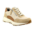 Beige - Front - Lunar - Damen Sneaker "Calvin"