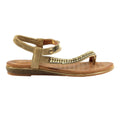 Beige - Side - Lunar - Damen Sandalen "Asia II"