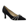 Schwarz - Front - Lunar - Damen Pumps "Kalina"