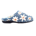 Blau - Side - Lunar - Damen Pantoffeln "Plumeria"