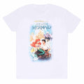 Weiß - Front - The Little Mermaid - T-Shirt für Herren-Damen Unisex